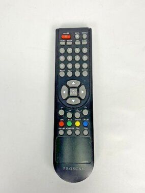 Proscan TV Remote Control OEM Code0172 Black Fully Tested